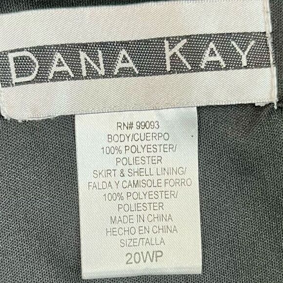 Dana Kay Black Swirl Jacket Tank Set 20WP - Picture 12 of 16